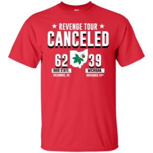 Revenge Tour Canceled Ohio State Buckeyes Shirt