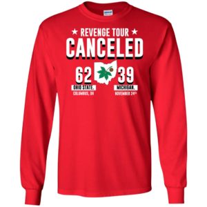 Revenge Tour Canceled Ohio State Buckeyes Shirt