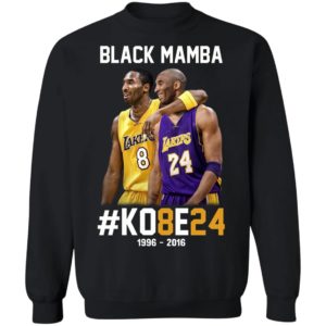 Kobe Bryant 8 24 Black Mamba Shirt