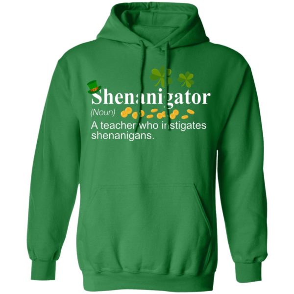 Shenanigator A Teacher Who Instigates Shenanigans Shirt