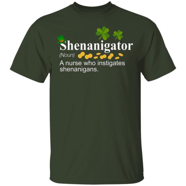 Shenanigator A Nurse Who Instigates Shenanigans Shirt