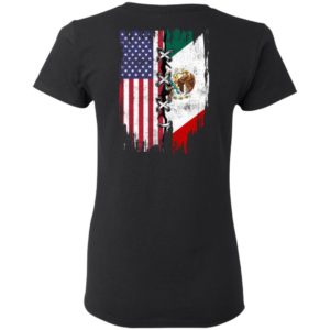 Mexican and American Suture Flag Shirt