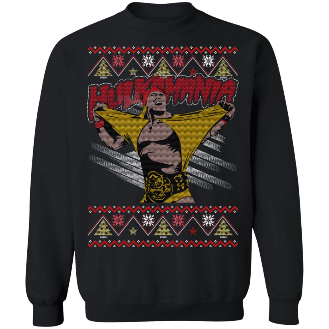 Hulkamania Hulk Hogan Pro Wrestling Christmas Shirt