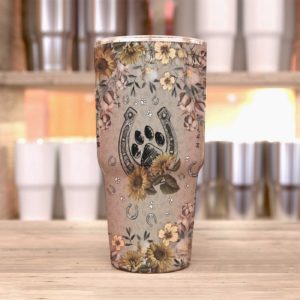 Easily Distracted By Horses And Dogs Stainless Steel Insulated Tumbler 20oz