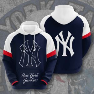 New York Yankees 3D Hoodie - 3D Hoodie - Red