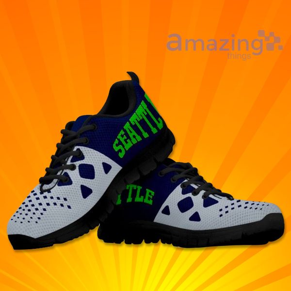Seattle Seahawks Custom Sneakers Shoes For Men And Women