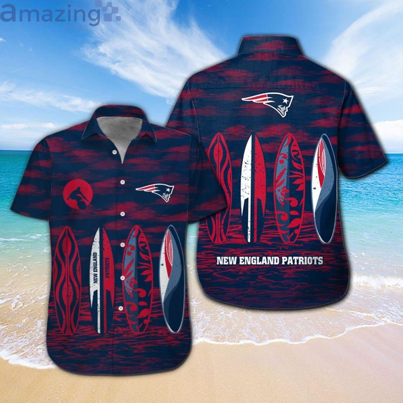 New England Patriots Fans Hawaiian Shirt For Men Womenproduct photo 1