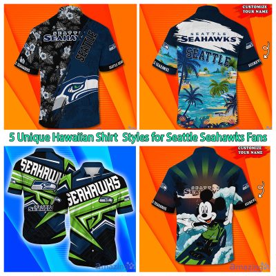 5 Unique Hawaiian Shirt Styles for Seattle Seahawks Fans