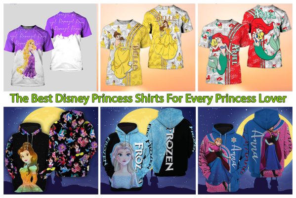 The Best Disney Princess Shirts For Every Princess Lover