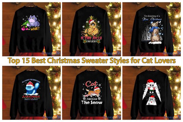 Top 15 Best Christmas Sweater Styles for Cat Lovers