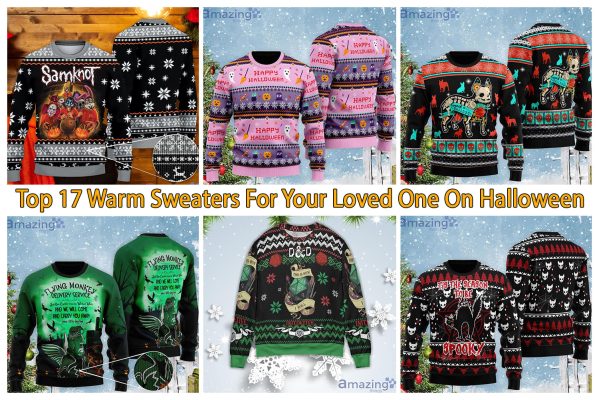 Top 17 Warm Sweaters For Your Loved One On Halloween