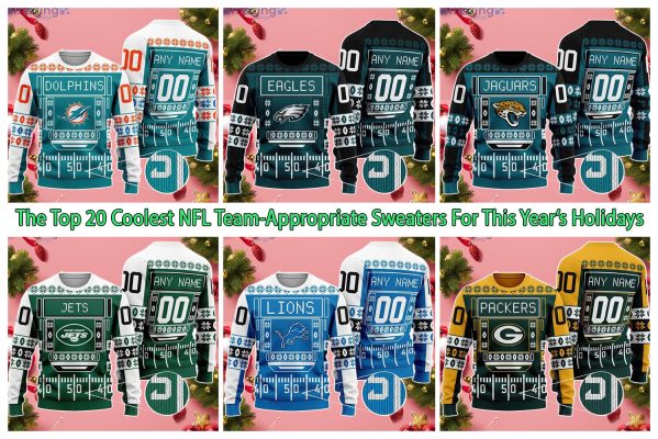 The Top 20 Coolest NFL Team-Appropriate Sweaters For This Year’s Holidays
