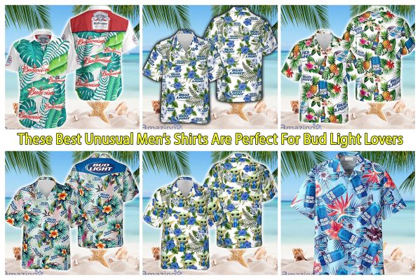 These Best Unusual Men’s Shirts Are Perfect For Bud Light Lovers