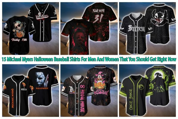 15 Michael Myers Halloween Baseball Shirts For Men And Women That You Should Get Right Now
